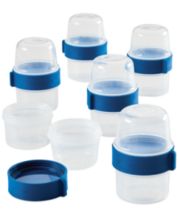 Pyrex Simply Store® 12-piece Glass Storage Set with Assorted Color Lids -  Macy's