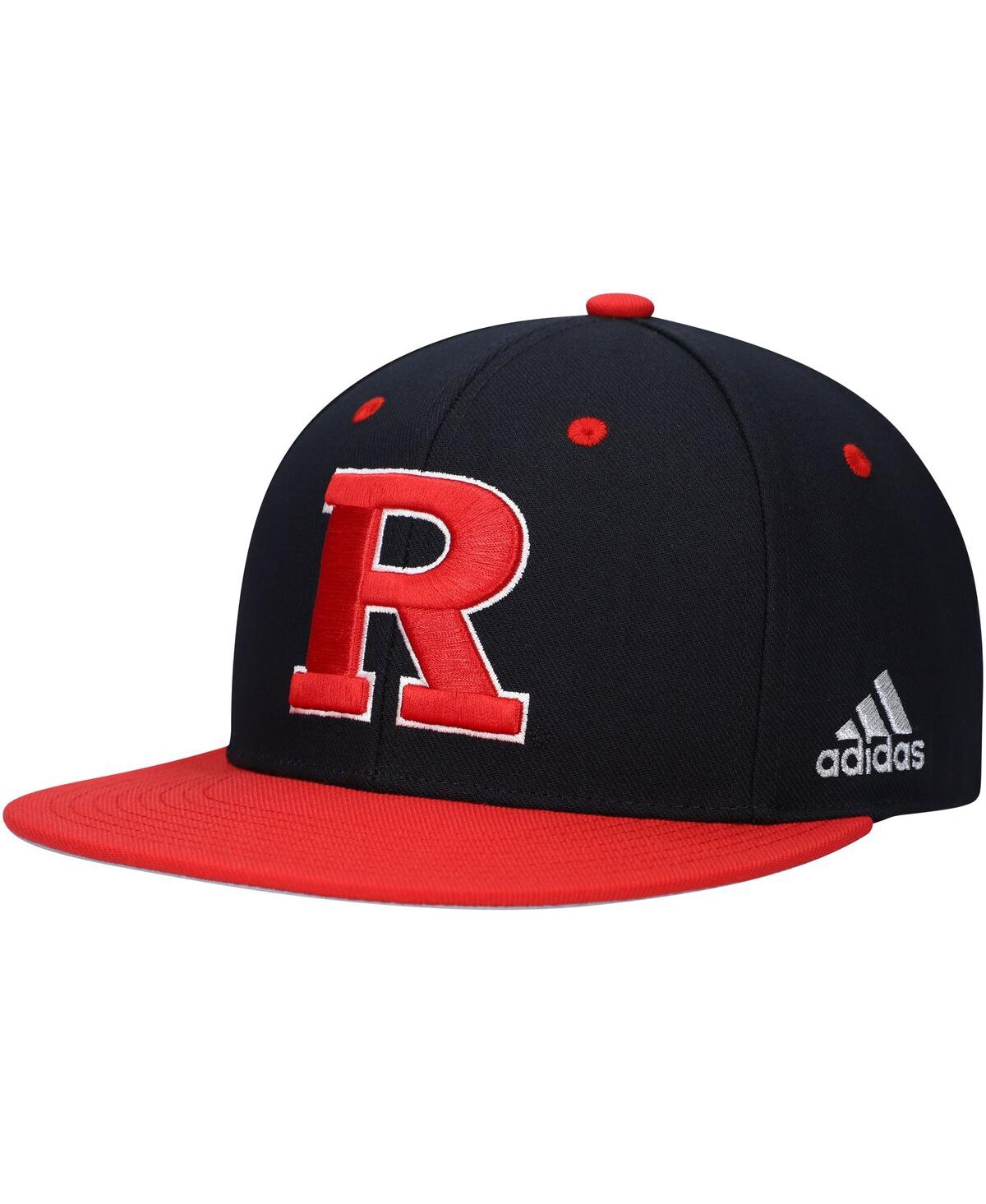 Men'sRutgers Scarlet Knights On-Field Baseball Fitted Hat - Black