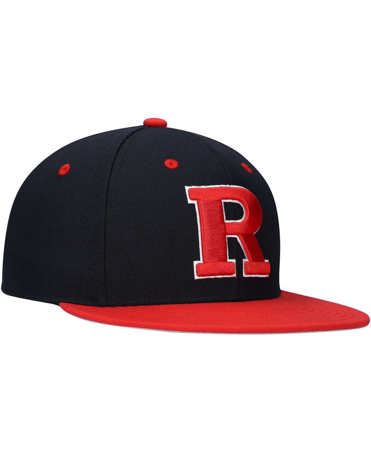 Men'sRutgers Scarlet Knights On-Field Baseball Fitted Hat - Black