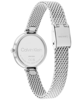 Stainless Steel Mesh Bracelet Watch 28mm