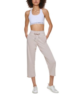 calvin klein cropped sweatpants