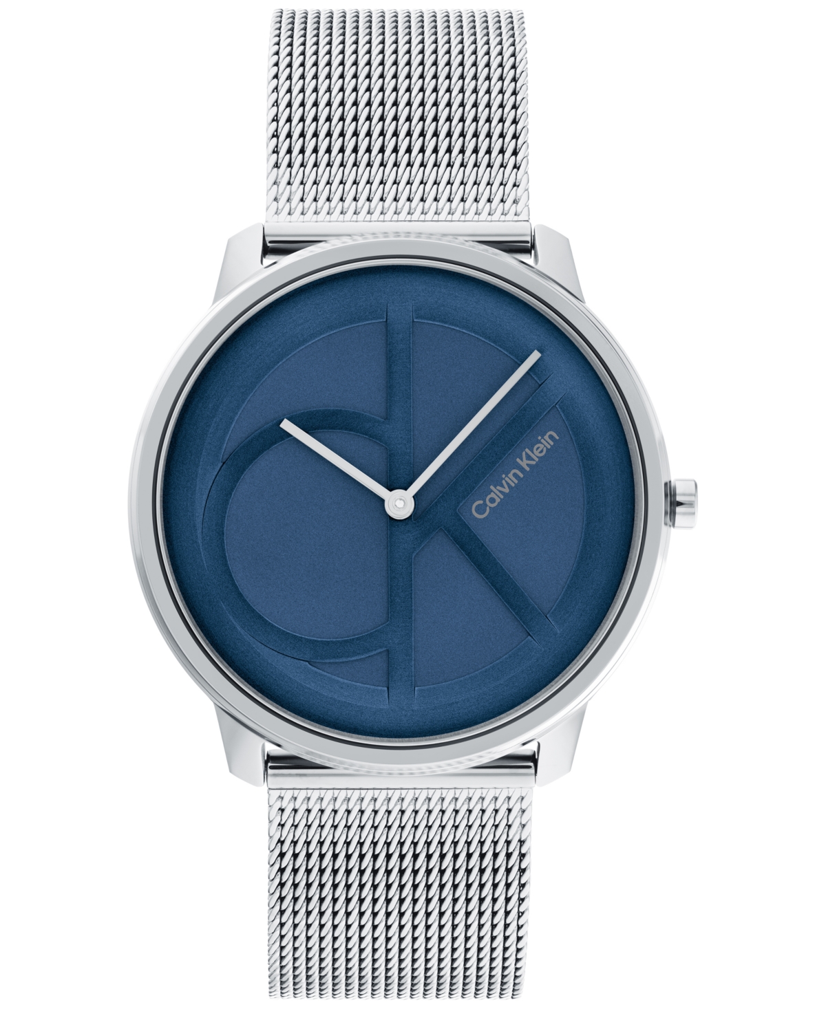 Stainless Steel Mesh Bracelet Watch 40mm - Silver