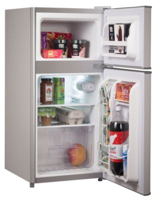 Black + Decker 3.1 cu. ft. Freestanding Mini Fridge with Freezer