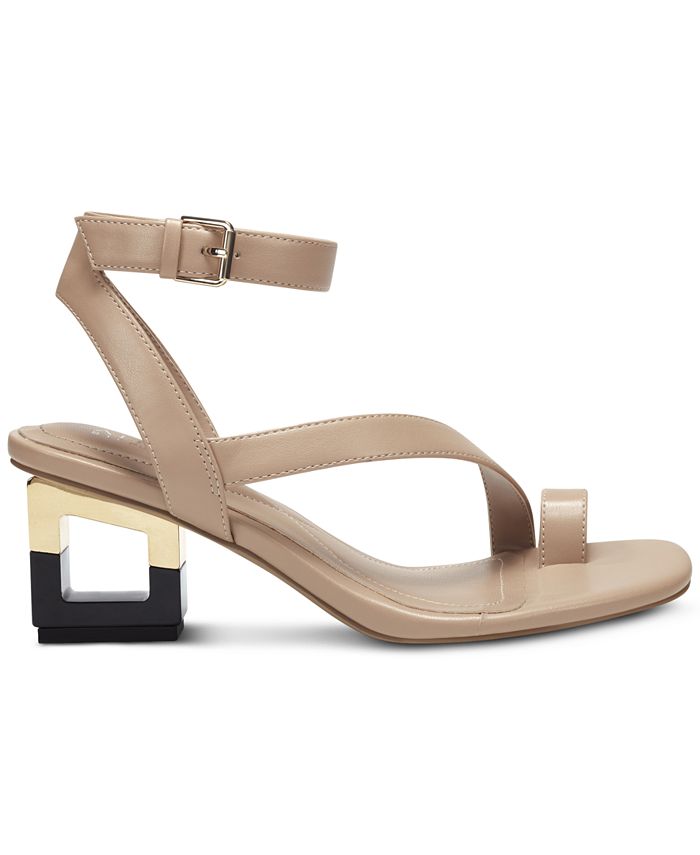 Alfani Women's Coreena SquareHeel Dress Sandals, Created for Macy's
