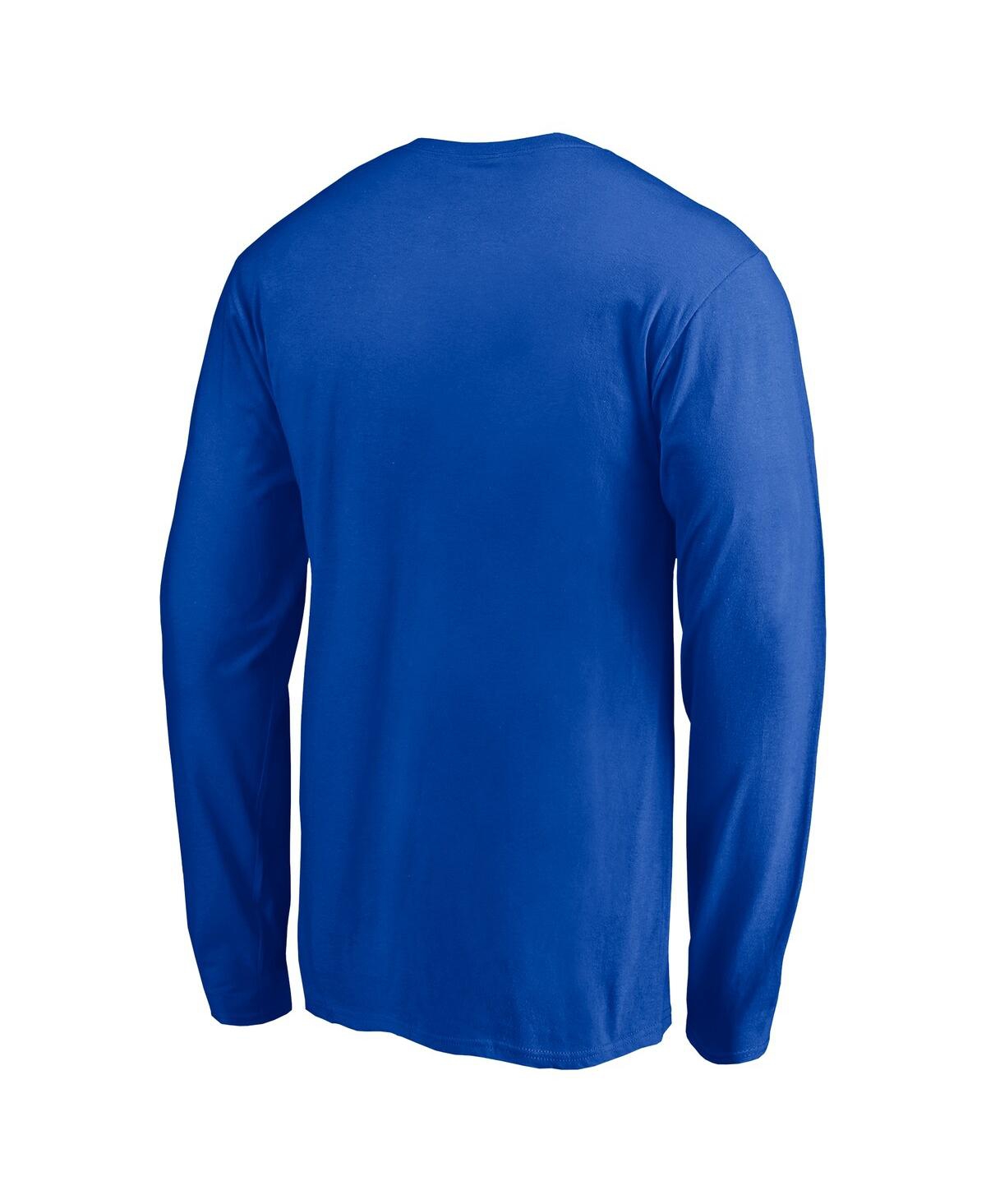 Men's FanaticsLos Angeles Rams Super Bowl Lvi Champions Big Tall Parade Long Sleeve T-shirt - Royal