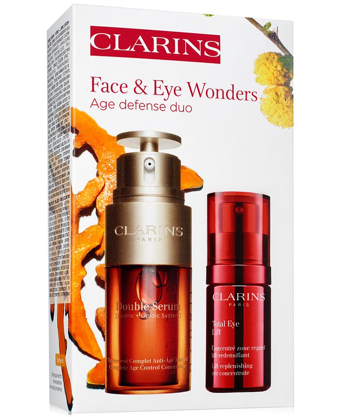 Clarins 2Pc. Double Serum + Total Eye Lift Set Macy's