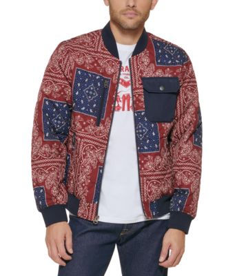 macy's levi's bomber jacket