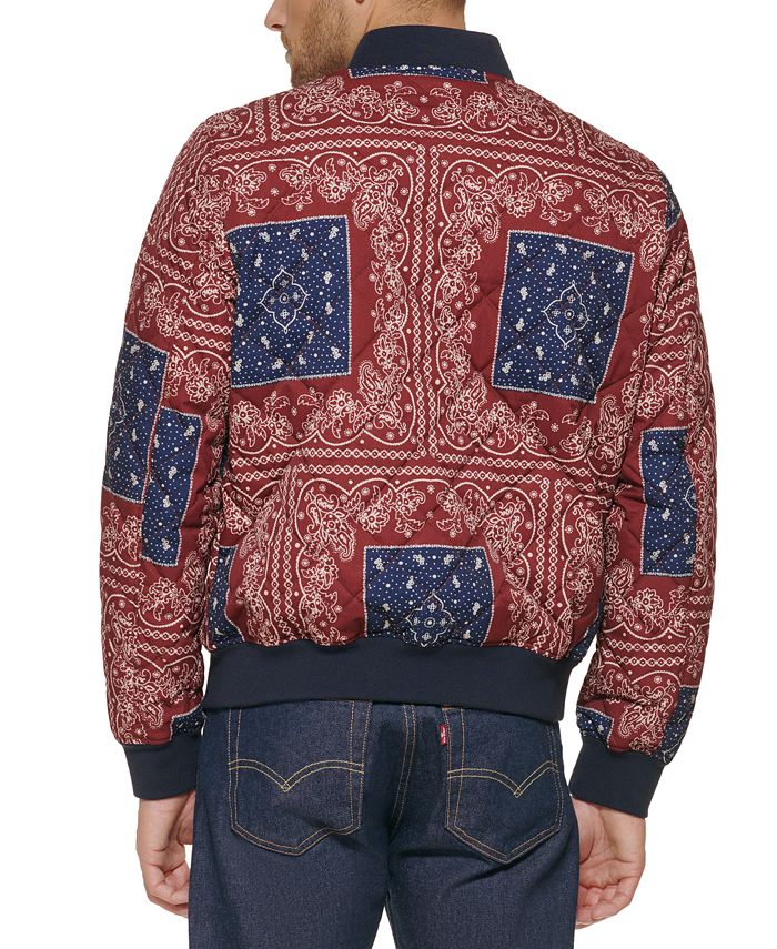 Levi's Men's Diamond Quilted Bomber Jacket & Reviews Coats & Jackets