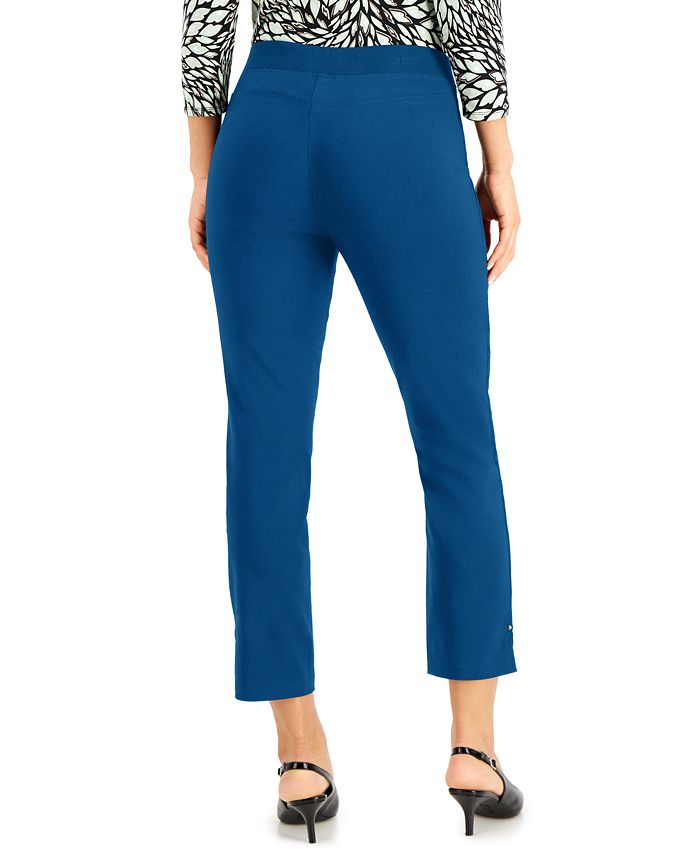 JM Collection Pull-On Ankle Pants, Created for Macy's - Macy's