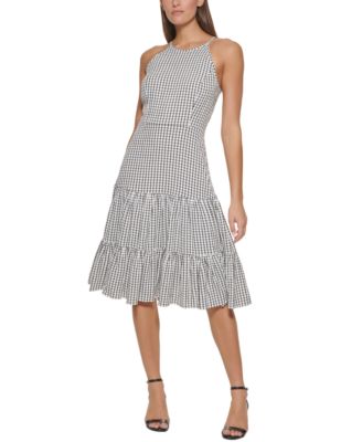 macy's tommy hilfiger white dress