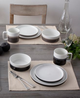 ColorStax Stripe Place Setting, 4 Piece