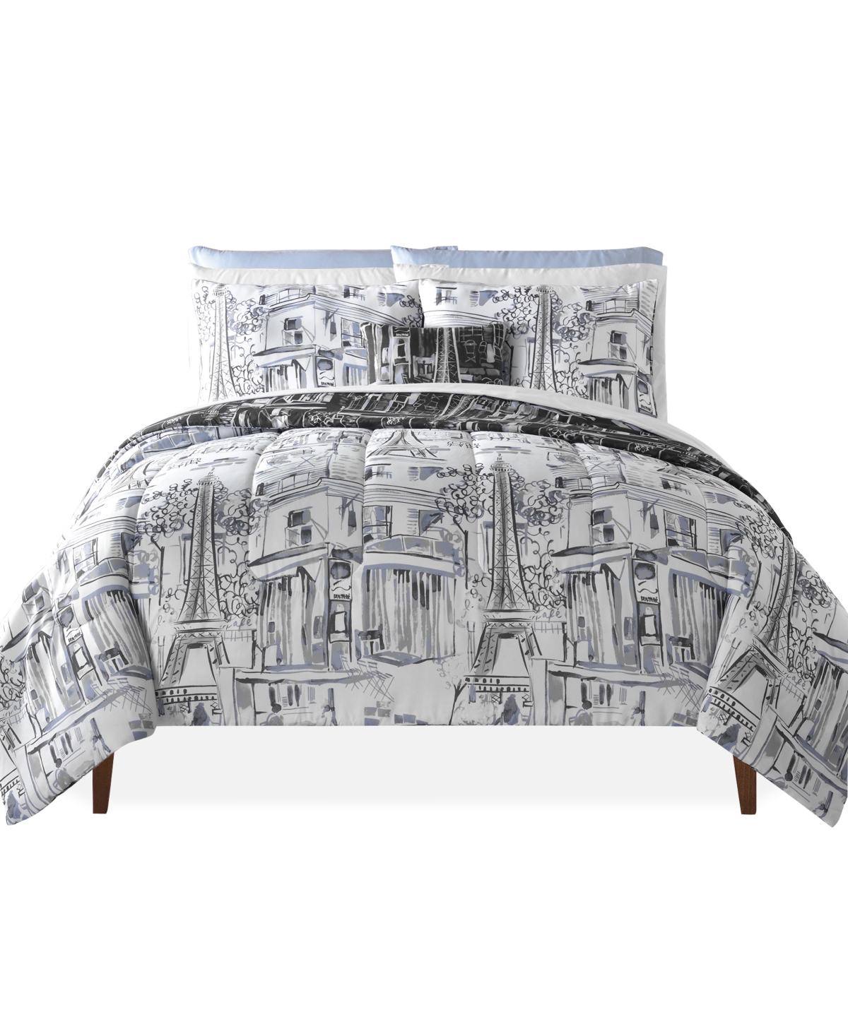 Sunham Rues De Paris 12-Pc. Comforter Sets, Created For Macy's & Reviews -  Home - Macy's
