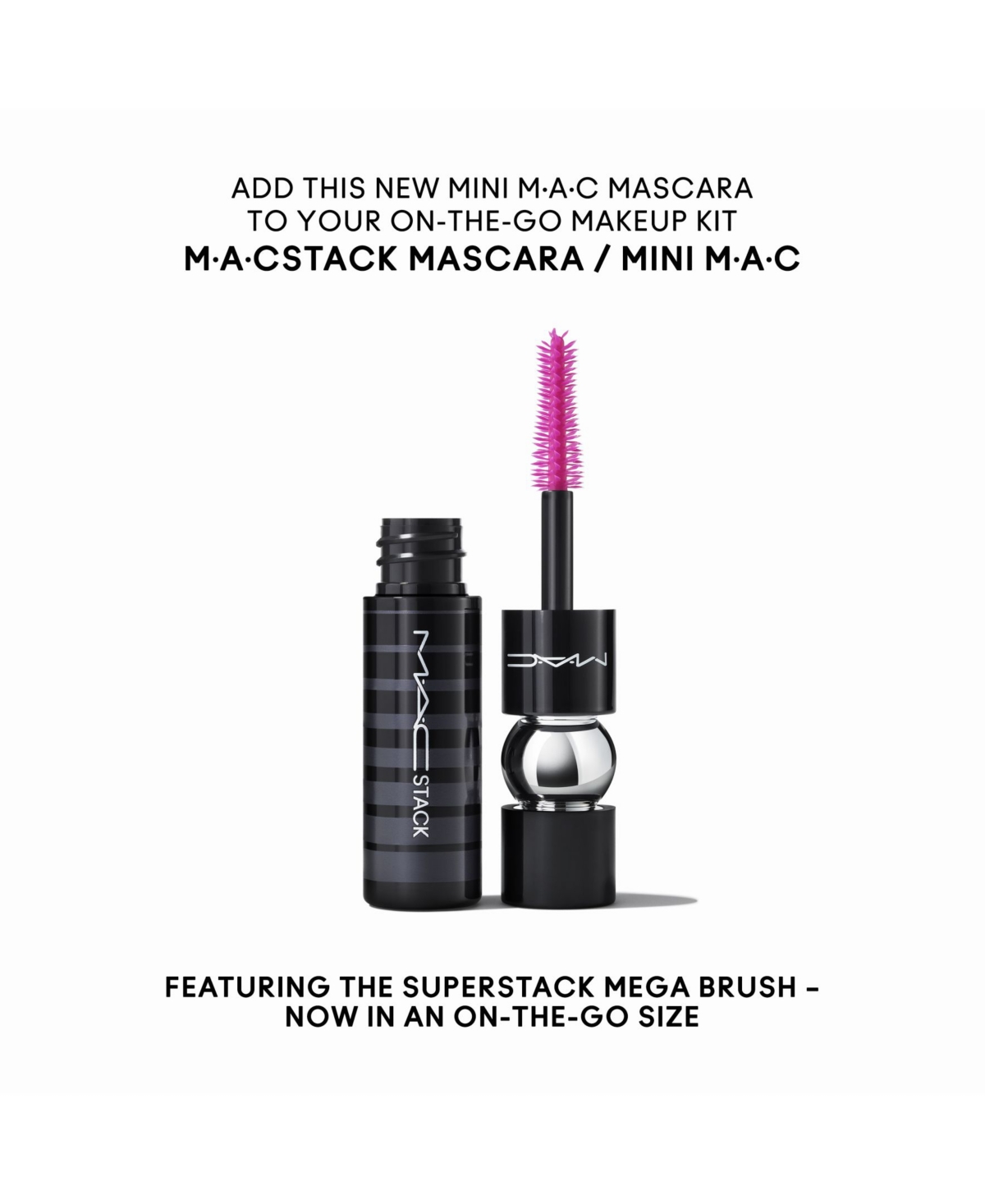 Shop Mac Mini Stack Mascara In Black Stack
