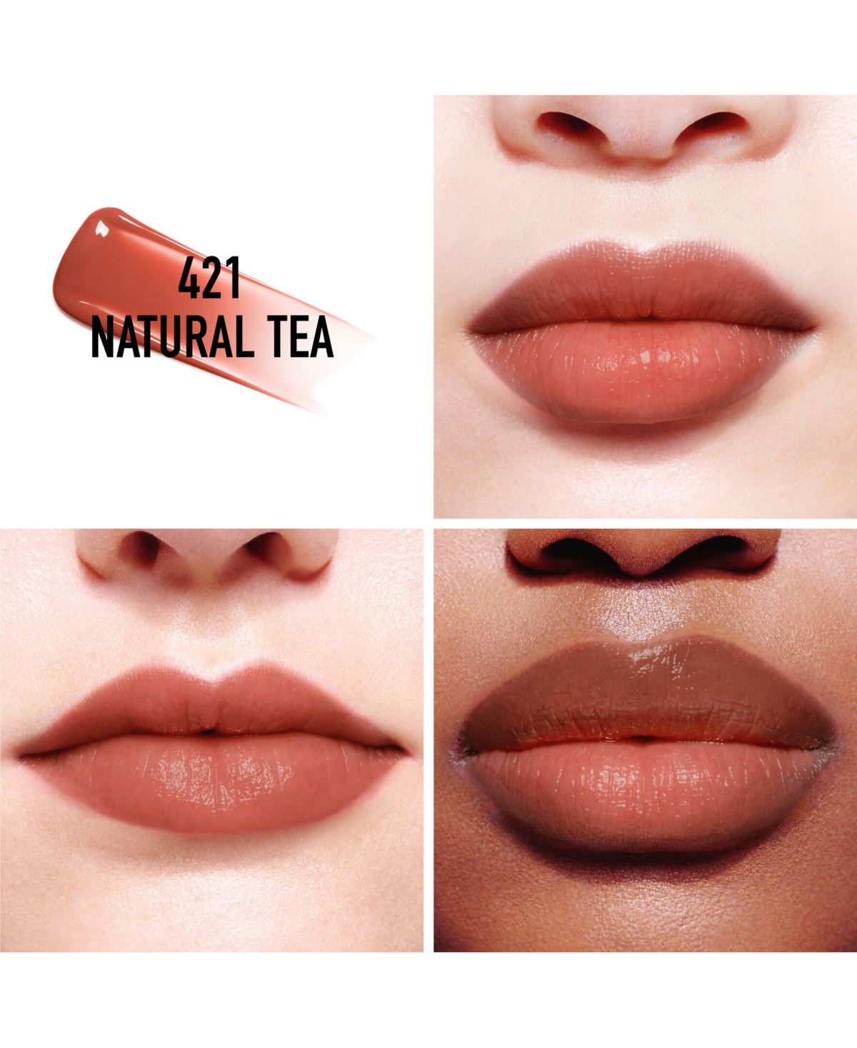 Dior Addict Lip Tint In 421 Natural Tea