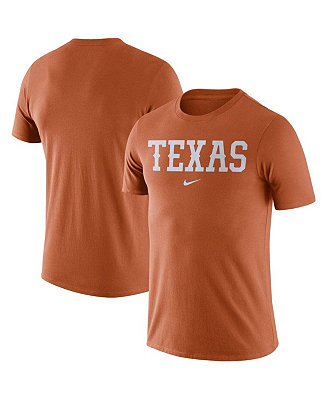 Nike Men's Texas Orange Texas Longhorns Essential Wordmark T-shirt - Macy's