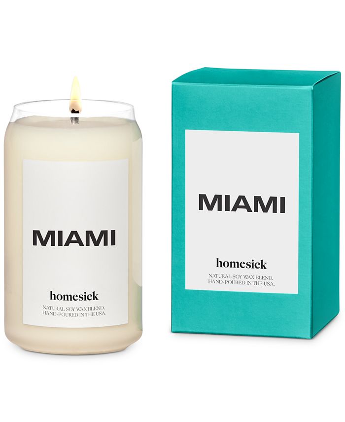 Homesick Candles Miami Candle, 13.75oz. Macy's
