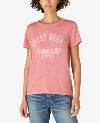 Lucky Brand - Varsity Team Classic Crewneck T-Shirt