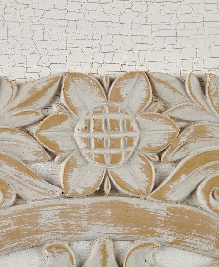 Madison Park Natural Mandala 3D Embellished Canvas Set, 3 Piece Macy's