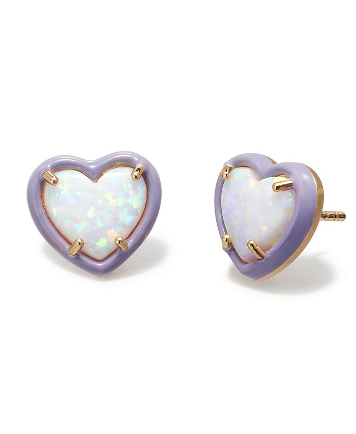 COACH Heart Stud Earrings Macy's