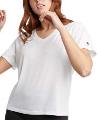 champion v neck t shirts womens