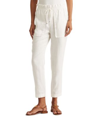 ralph lauren linen pants womens