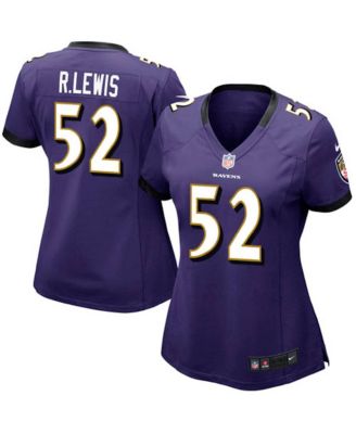 Ray Lewis Baltimore Ravens Nike Women's Game Jersey - Purple