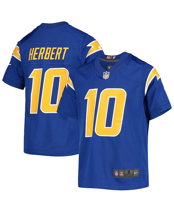 NFL Los Angeles Chargers (Justin Herbet) Men's Game Football Jersey.