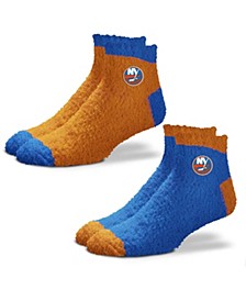 Women's New York Islanders 2-Pack Team Sleep Soft Socks