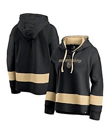 Women's Branded Black and Gold Vegas Golden Knights Colors of Pride Colorblock Pullover Hoodie