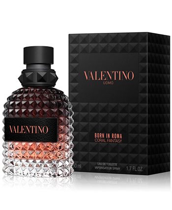 Valentino Uomo Born In Roma Coral Fantasy Eau de Toilette Spray, 1.7 oz ...