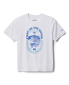 Big Boys Y Terminal Tackle PFG First on Water Short Sleeve T-shirt