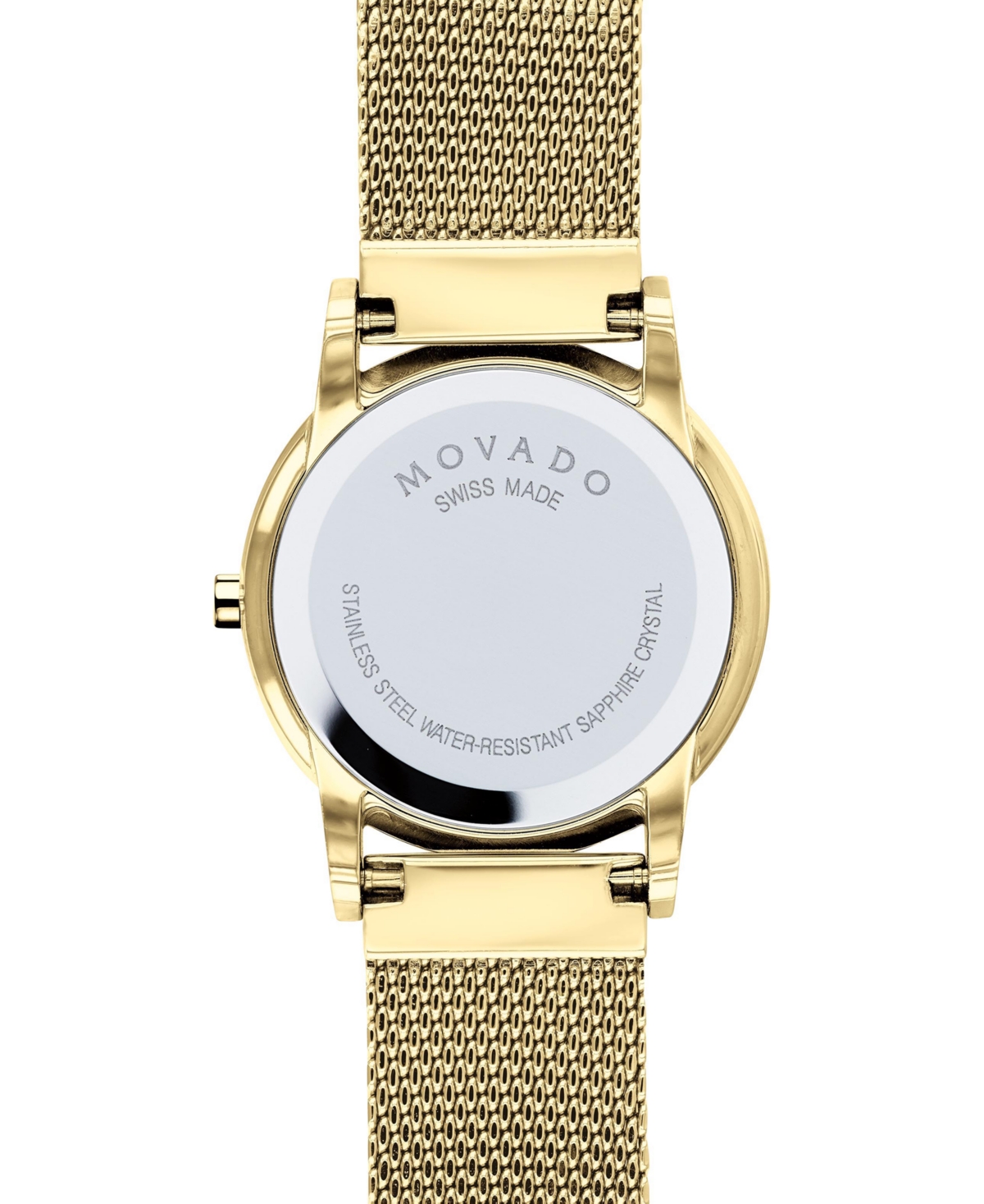 Shop Movado Women's Swiss Museum Classic Gold Pvd Mesh Bracelet Watch 28mm