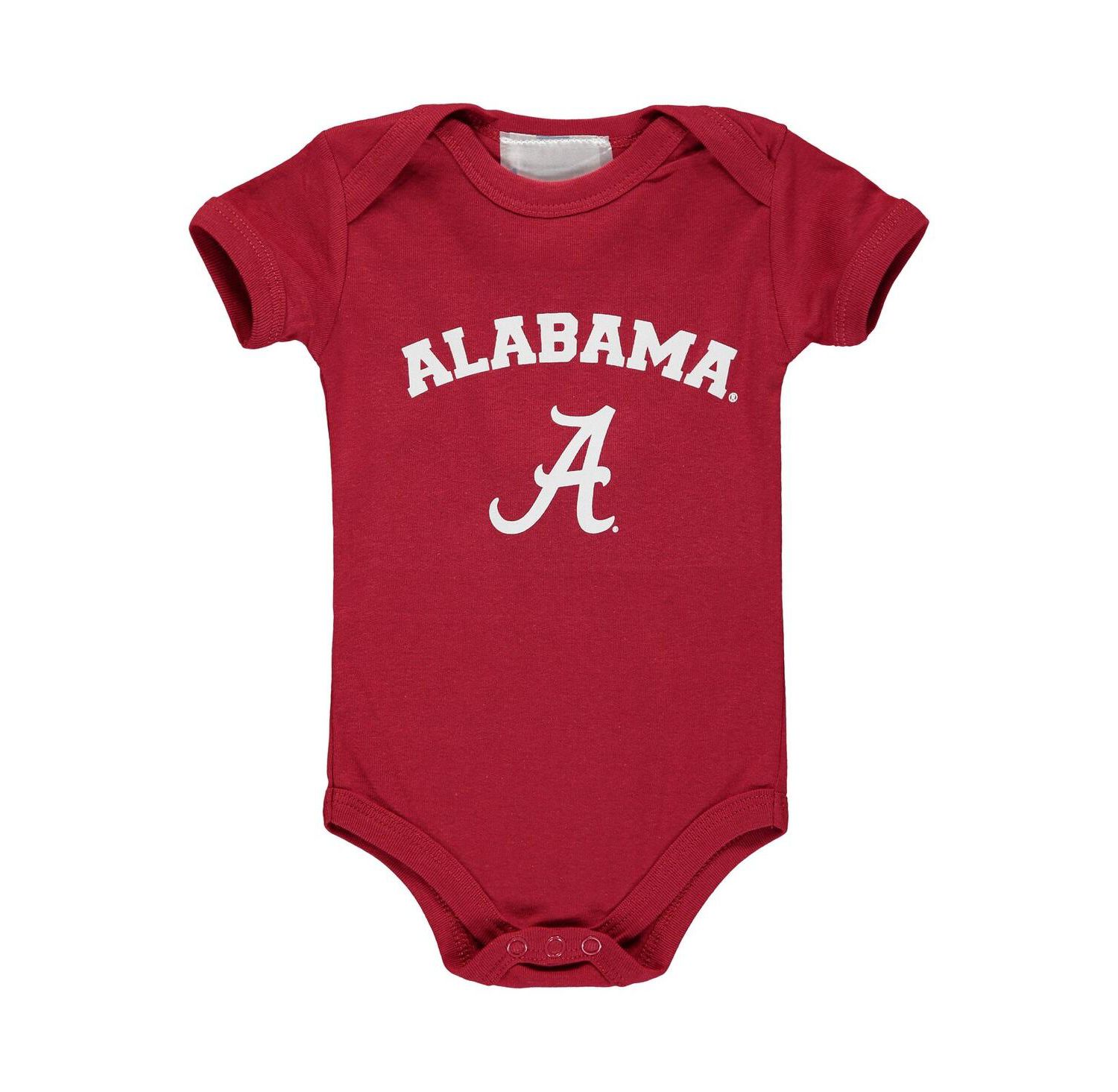 Infant Boys and Girls Crimson Alabama Crimson Tide Arch Logo Bodysuit