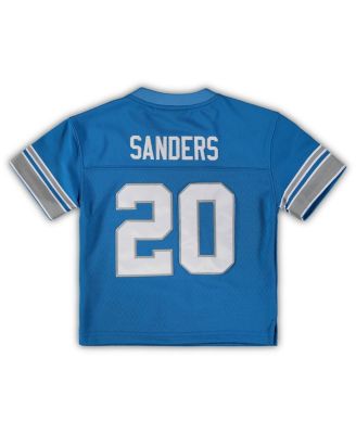Toddler Boys and Girls Barry Sanders Blue Detroit Lions 1996 Retired Legacy Jersey