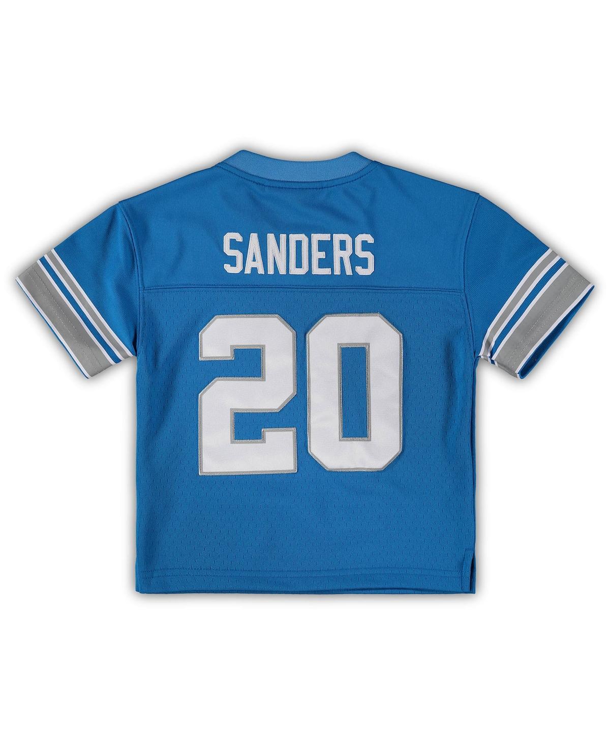 Toddler Boys and Girls Mitchell & Ness Barry SandersDetroit Lions 1996 Retired Legacy Jersey - Blue