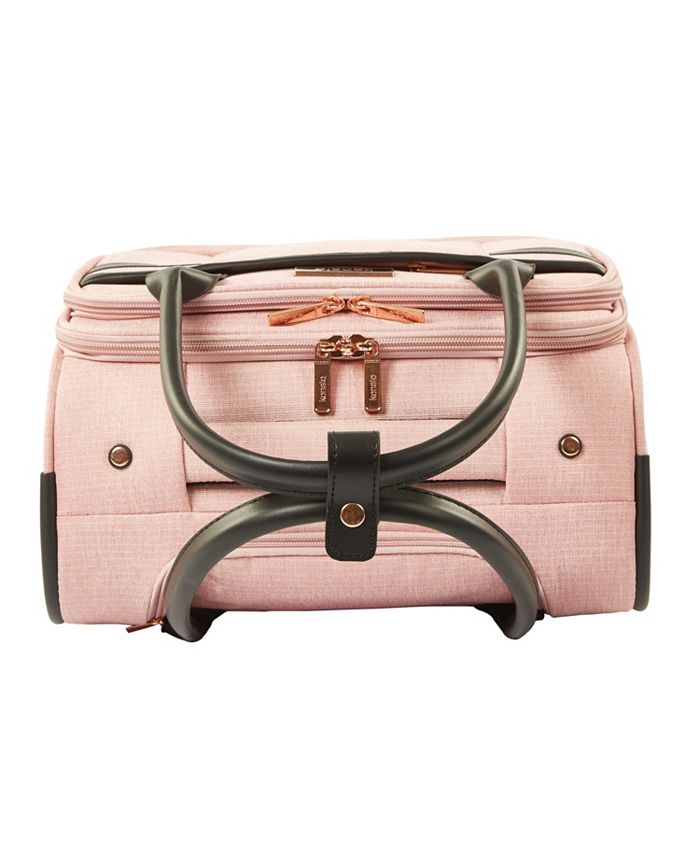 kensie Hudson Expandable Rolling Softside Luggage Set, 3 Piece Macy's