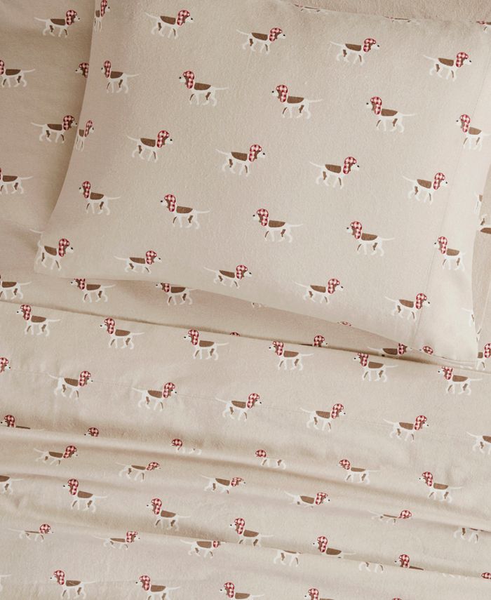 Woolrich Printed Flannel 4Pc. Sheet Set, California King Macy's