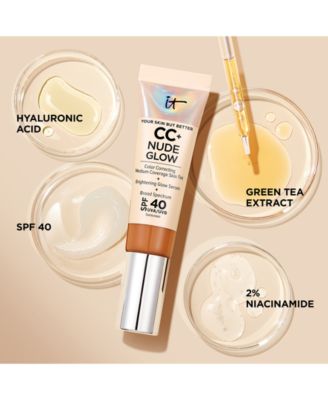 CC+ Nude Glow Lightweight Foundation + Glow Serum SPF 40