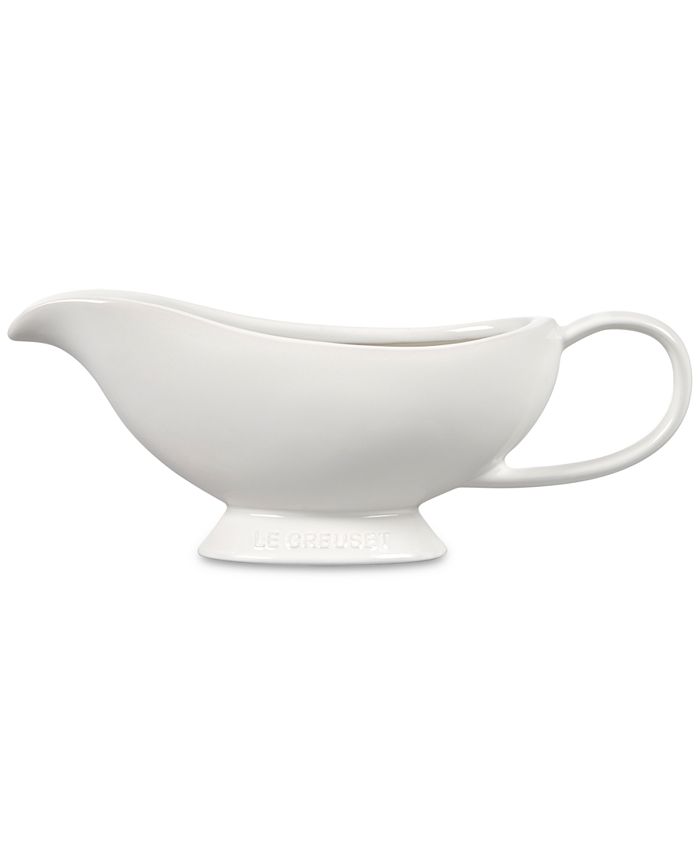 Le Creuset 16 oz. Enameled Stoneware Heritage Gravy Boat Macy's