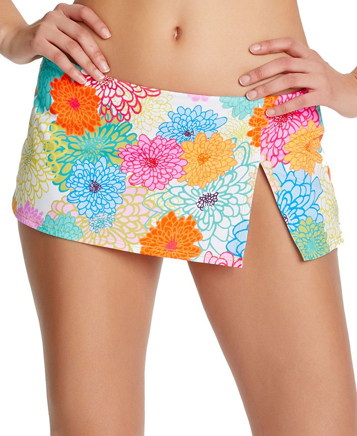 Bleu by Rod Beattie Fresh Picks Printed Hipster Swim Skirt Macy s