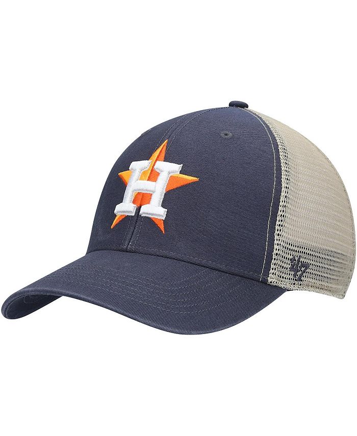 Houston Astros 47 Brand Star Structured Mesh 47 Trucker Hat - Navy