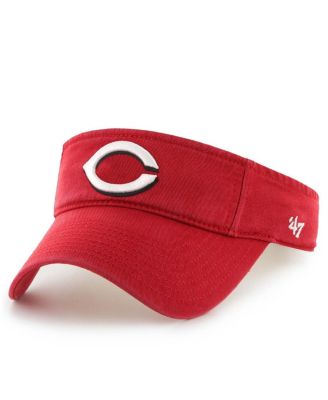 Men's '47 Red Cincinnati Reds Clean Up Adjustable Visor