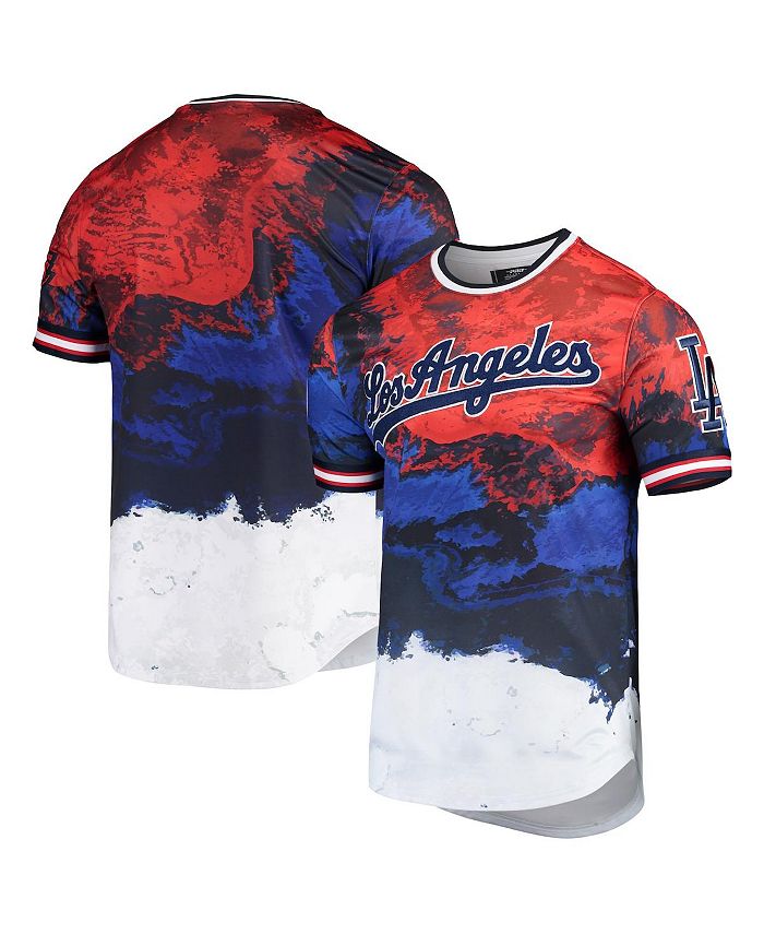 Pro Standard Men's Red, Royal Los Angeles Dodgers Red White and Blue Dip  Dye T-shirt - Macy's