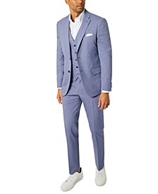 Men's Modern-Fit Flex TH Stretch Chambray Suit Separate 