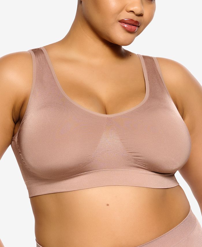 Felina Women's Wire-Free Seamless Bra with Removable Pads - Comfortable  Bras for Women, Wireless Bras Black at  Women's Clothing store