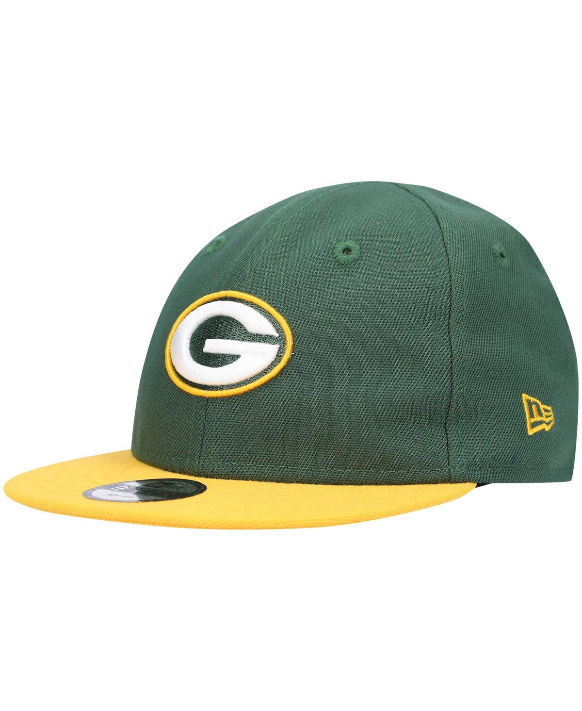 Shop New Era Infant Unisex  Green, Gold Green Bay Packers My 1st 9fifty Adjustable Hat In Green,gold