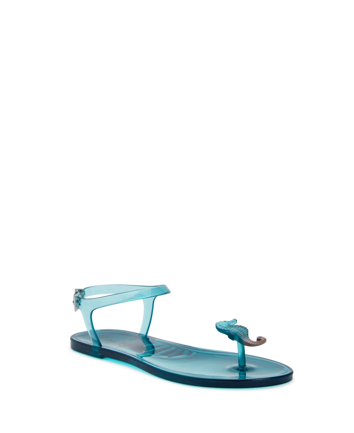 Shop Katy Perry Women's Iconic Geli Toe Post Flat Sandals In Seahorse Turquoise