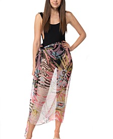 Tropical Pareo Cover Up Created for Macy's
