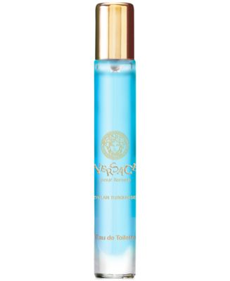 Versace Dylan Turquoise Eau de Toilette Travel Spray, 0.33 oz
