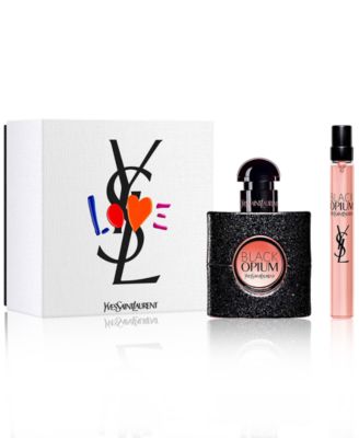 Yves Saint Laurent 2 Pc. Black Opium Eau de Parfum Gift Set Macy s